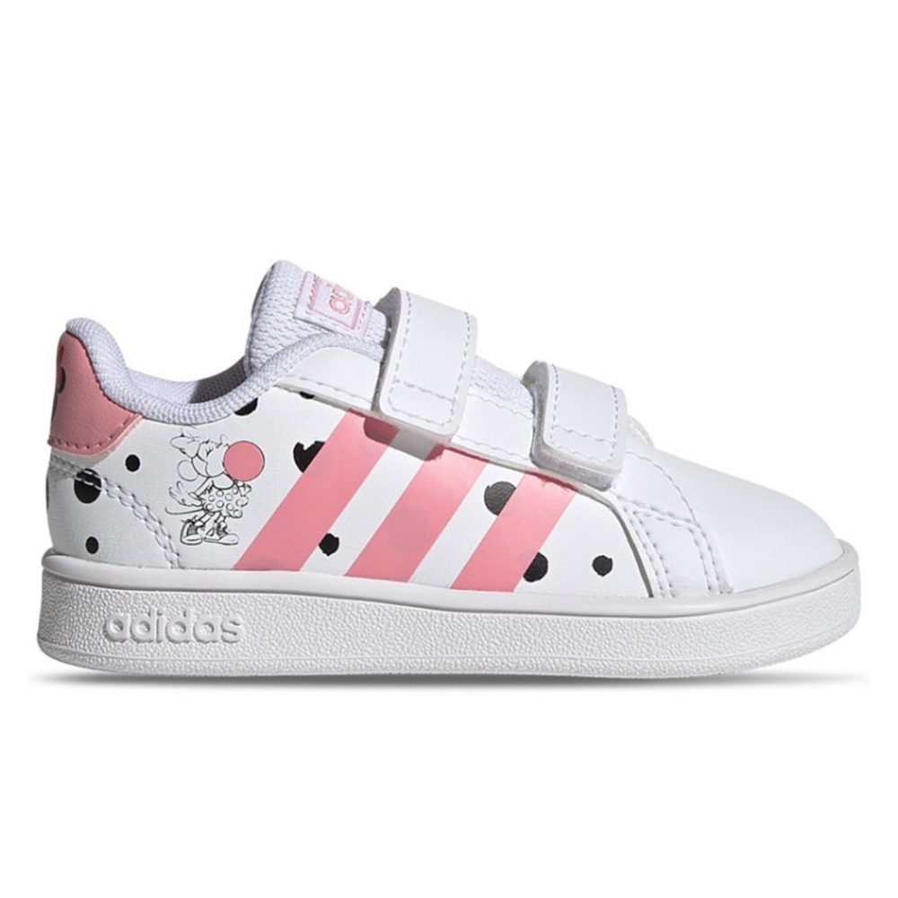 Disney Minnie Mouse Adidas Sneakers Pink - Size 5
